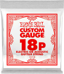 Ernie Ball Custom Saiten Einzeln Stahl 18
