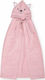 Nef-Nef Homeware Baby Bath Towel Cat Pink