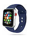 Tech-Protect Icon Armband Silikon mit Pin Marineblau (Apple Watch 38/40/41mm) 66858