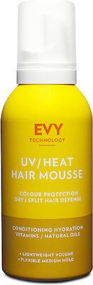 Evy Technoology UV/Heat Hair Mousse Αντηλιακό Μαλλιών 150ml