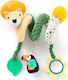 Baby to Love Spiral Toy for Crib and Stroller with Mirror Activities Lion Cub
