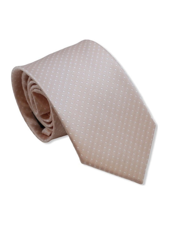 Krawatte Pastell Creme 7,5cm.