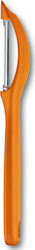 Victorinox Micro Serrated Peeler/Cleaner Toothless made of Stainless Steel Orange