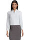Embassy Women's Monochrome Long Sleeve Shirt White