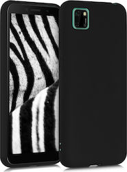 KWmobile Back Cover Σιλικόνης Μαύρο (Huawei Y5p)