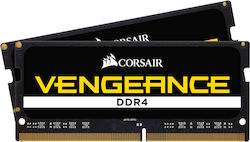 Corsair Vengeance 16GB DDR4 RAM cu Viteză 2666 pentru Laptop