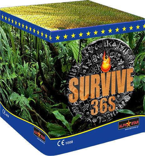 Alpha Star Πυροτεχνήματα 36 βολών Survive