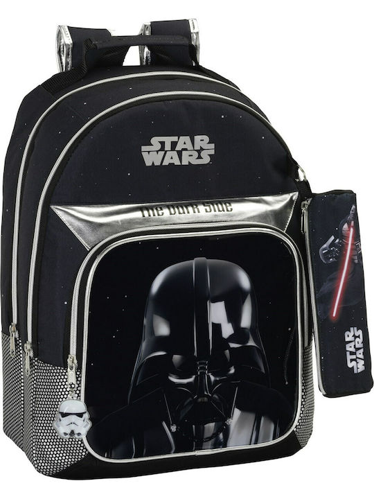 Safta Star Wars Vader School Bag Backpack Elementary, Elementary in Black color