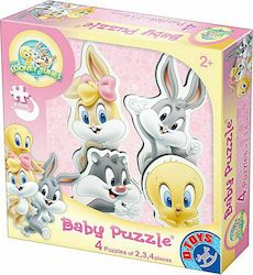 Kids Puzzle Looney Tunes Baby 4pcs D-Toys