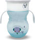 Cangaroo Baby Cup Magic Cup made of Plastic Blu...