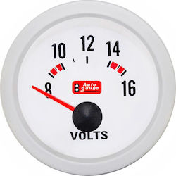 Autoline Car Voltmeter Analog Instrument 58mm