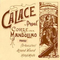 Dogal Calace Round Wound Single Carbon Mandolin...