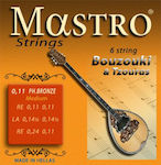 Mastro Phosphor Bronze 6 String Bouzouki & Tzoura 11-24