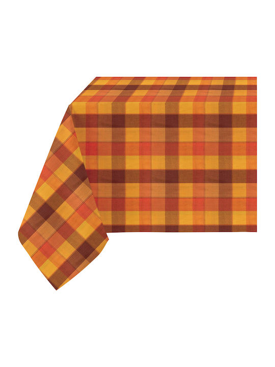 Sunshine 6997 Cotton & Polyester Tablecloth Orange 140x180cm 172-3-6997-orange