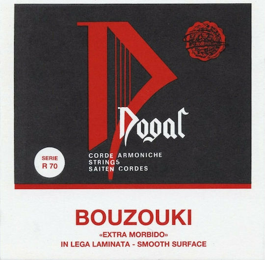 Dogal Red Tag Набор Струни За Бузуки Chrome 11 - 24 Екстра Леки