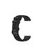 Dott Armband Silikon Schwarz (Huawei Watch GT/GT Pro 2/3/4/5 / Ultimate 46mm)