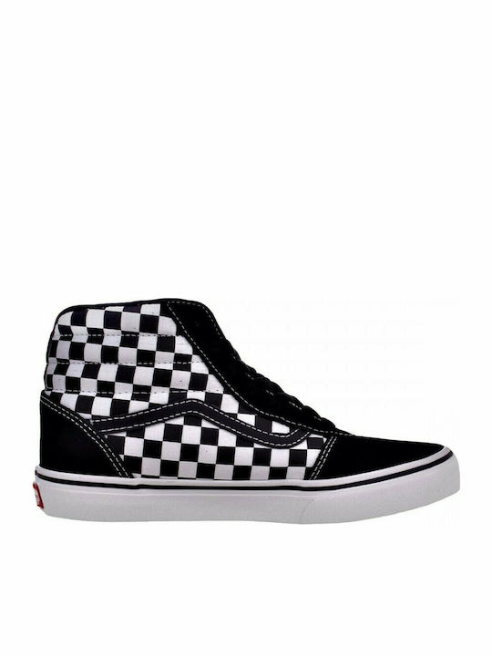 Vans Ward YT HI Kinder Sneakers Hoch Schwarz