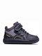 Arzach Kids Sneakers High Anatomic with Scratch Black
