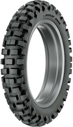 Dunlop D606 130/90-17 68R Безкамерна Офроуд Гума За Мотоциклет Отзад