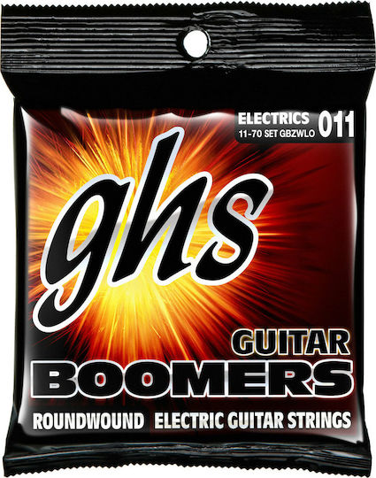GHS Strings Boomers Zakk Wylde Σετ Χορδών Nickel Plated Steel Ηλεκτρικής Κιθάρας 11 - 70"