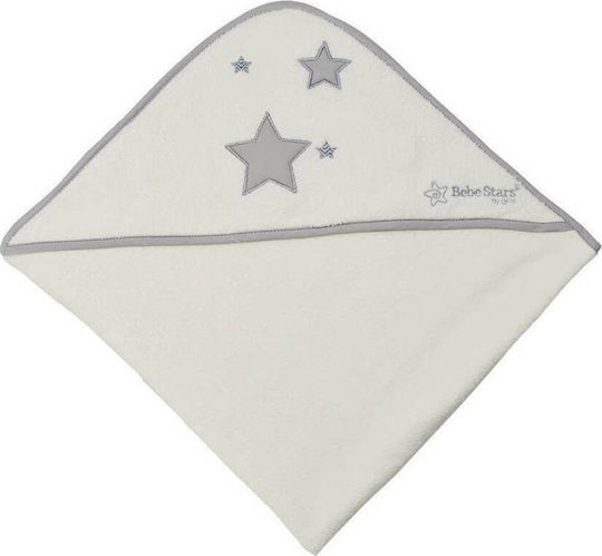 Bebe Stars Baby Bath Towel Hooded 74x82cm