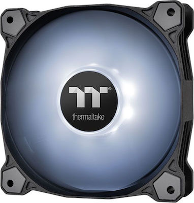 Thermaltake Pure A14 Case Fan 140mm με Λευκό Φωτισμό και Σύνδεση 4-Pin PWM Λευκό