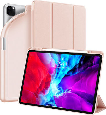 Dux Ducis Osom Flip Cover Δερματίνης / Σιλικόνης Ροζ (iPad Pro 2020 12.9")