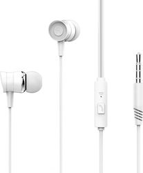 XO EP20 În ureche Handsfree cu Mufă 3.5mm Alb
