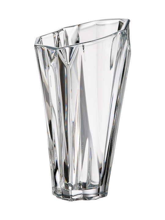 Bohemia Vază Decorativă Cristal Enigma Transparent 30.5cm 1buc