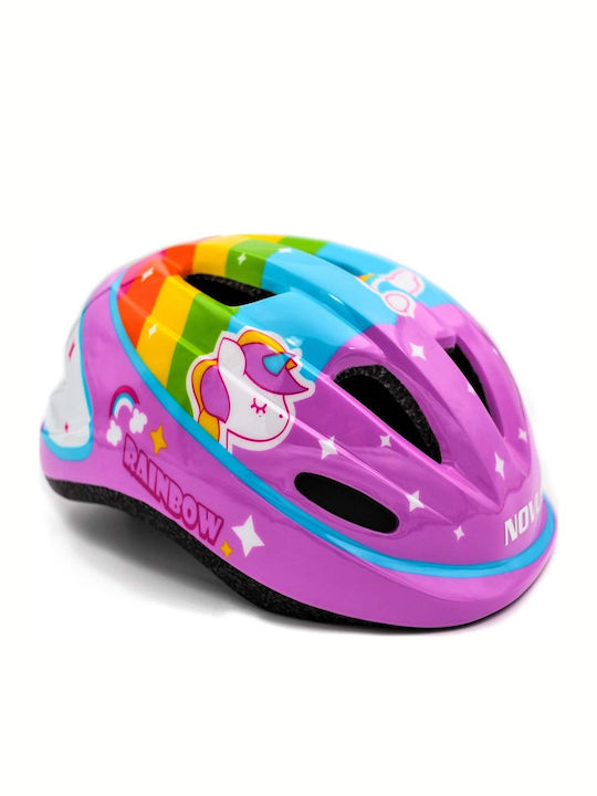 Novus Novus Rainbow PNY09-IN Детска Каска За Градски Велосипед Многоцветна
