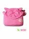 Minene Hooded Baby Bath Towel Cat Pink