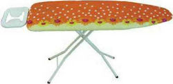 IRA Ironing Board for Steam Iron Foldable Orange 115x39cm
