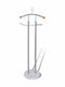 vidaXL Floor Garment Rack made of Metal Gray 43x28x113cm