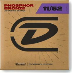 Dunlop Acoustic Guitar Strings Phosphor Bronze Set Dunlop Acoustic Guitar Strings Phosphor Bronze Set