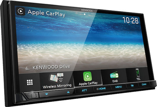 Kenwood Sistem Audio Auto 2DIN (Bluetooth/USB) cu Ecran Tactil 7"