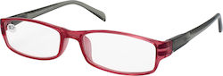 Eyelead E182 Reading Glasses +1.75 in Red color E 182