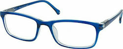 Eyelead E167 Reading Glasses +2.75 in Blue color E 167