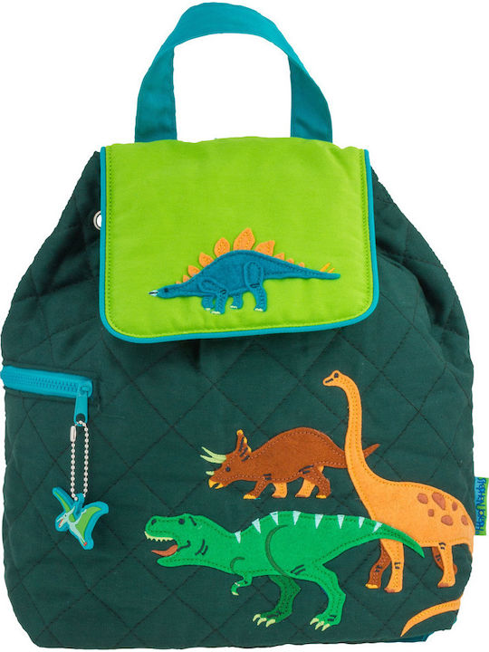 Stephen Joseph Green Dino School Bag Backpack Kindergarten in Green color