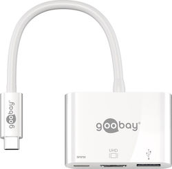 Goobay USB-C Docking Station με HDMI 4K PD (62104) Goobay USB-C Docking Station με HDMI 4K PD (62104)