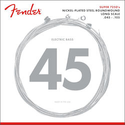 Fender 7250 Bass Strings Σετ Χορδών Nickel Plated Steel