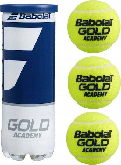 Babolat Gold Academy Tennisbälle Tennis Praxis 3Stück