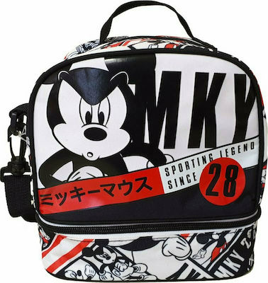 Gim Isothermal Shoulder Lunch Bag 5lt Red Mickey L20 x W15 x H21cm