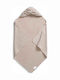 Elodie Details Baby Hooded Towel Pink Powder 80x80cm