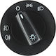 Mcar Car Lights Switch for Skoda Fabia / Octavia / Roomster / Superb 17pin Black /MC