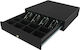 Proline HS-410 Cash Drawer with 8 Coin Slots and 4 Slots for Bills 41x42x10cm