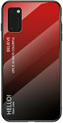 Hurtel Gradient Glass Back Cover Πλαστικό Σετ μ...