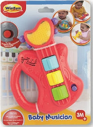 MG Toys Musical Instrument Παρεούλα with Music for 3++ Months (Various Designs/Assortments of Designs) 1pc