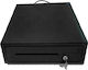 Elzab Cash Drawer with 9 Coin Slots and 4 Slots for Bills 35x40.5x9cm