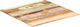 vidaXL Square Table Surface made of Solid Wood in Multicolour Color 70x70cm 286048 1pcs