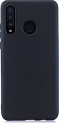 Sonique Liquid Back Cover Σιλικόνης Μαύρο (Huawei P40 Lite E)